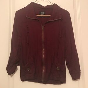 Burgundy- Light Jacket